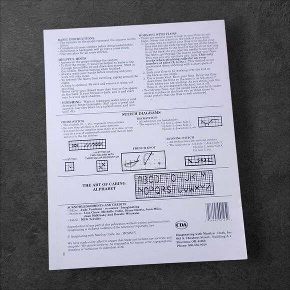 Imaginating Working Women Cross Stitch Book #125 1995 Diane Arthurs Humor Work - Picture 2 of 3